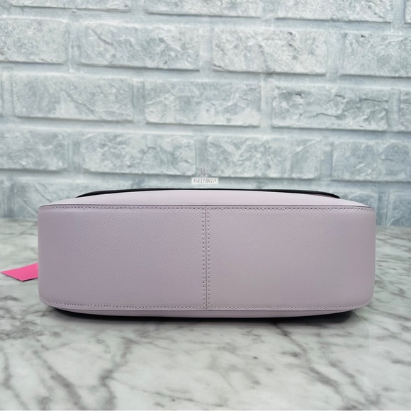 Kate Spade Staci Saffiano Shoulder Bag Crossbody & Wallet In Lilac Moon - Picture 6 of 16